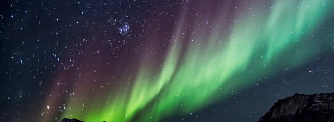 Picture of northern lights
